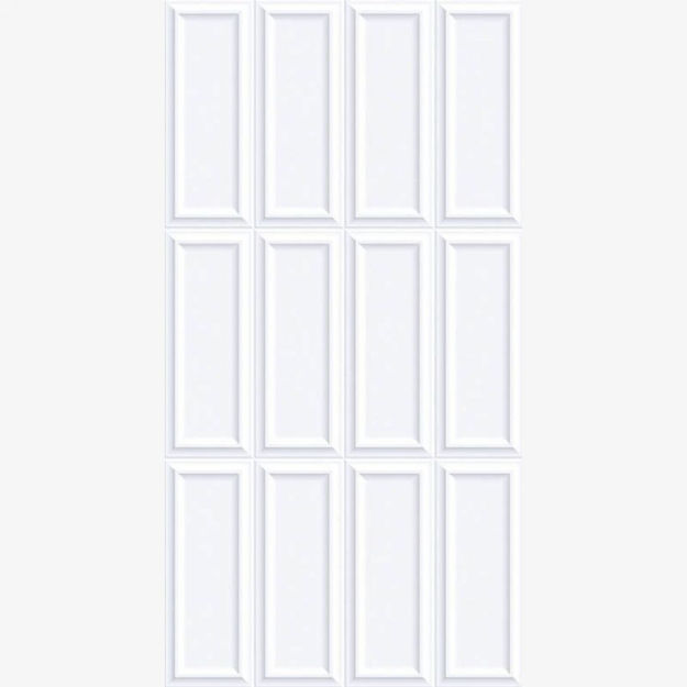 Imagen de Cerámica para pared  Brick Blanco 32x62 cm Satinada