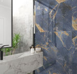 Imagen de Gres para piso y pared Bluastra 66x66 cm Pulido Brillante y rectificado