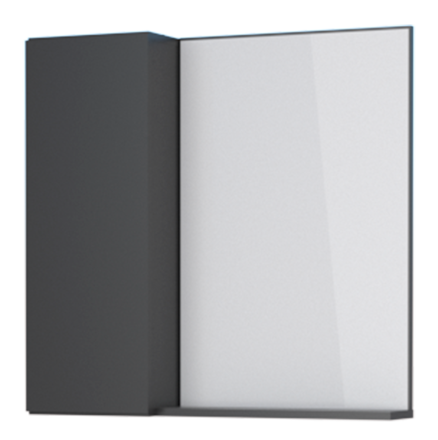 Imagen de Botiquín en madera 56cm negro COZIMAX