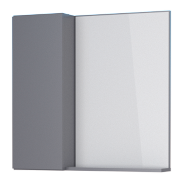 Imagen de Botiquín en madera 71 cm Gris COZIMAX