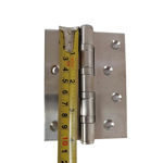 Imagen de Bisagra acero inox con ruleman 4x3" 3mm