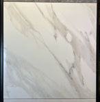 Imagen de Cerámica para piso Mármol Blanco 62x62 cm Brillante