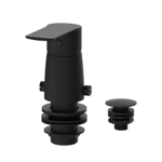 Imagen de Grifería de bidet Monocomando con transferencia Blaster Negro Mate