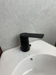 Imagen de Grifería de bidet Monocomando con transferencia Blaster Negro Mate