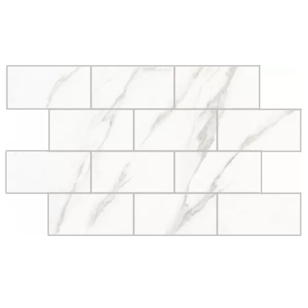 Imagen de Cerámica para pared Metro Calacata 31x54 cm Brillante