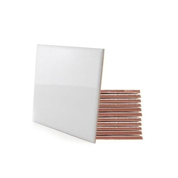 Imagen de Cerámica para piso y pared Blanco 20x20 cm Mate