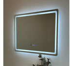 Imagen de Espejo LED Rectangular 80x60 cm 2 botones y display