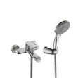 Imagen de Grifería de ducha Monocomando exterior Alassio Cromo