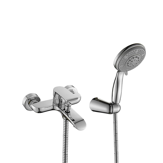 Imagen de Grifería de ducha Monocomando exterior Alassio Cromo