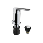 Imagen de Grifería de bidet Monocomando con transferencia Alassio Cromo