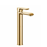 Imagen de Grifería de lavatorio Monocomando Alto de mesada Alassio Oro