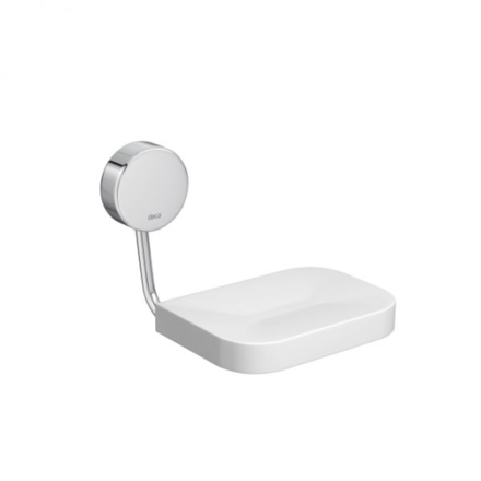 Imagen de Jabonera de pared NET bronce cromado DECA