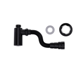 Imagen de Sifón botella para lavatorio 7/8" x 40mm Negro