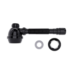 Imagen de Sifón botella plástico universal Blukit Negro