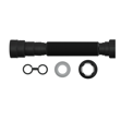Imagen de Sifón extensible corrugado negro 70 cm Univ. Blukit