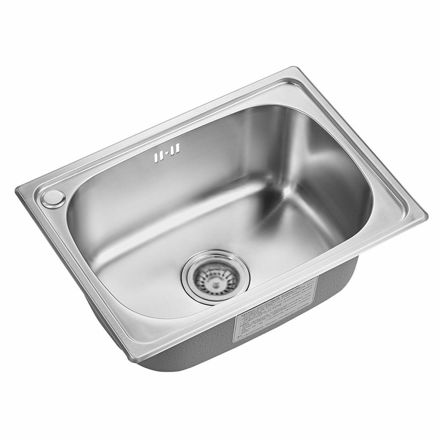 Imagen de Pileta simple cocina acero inox. 304 52x38x20