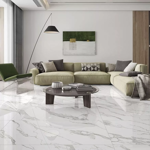 Imagen de Gres para piso y pared Statuario 60x120 cm  Pulido Brillante y Rectificado