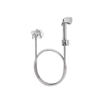 Imagen de Kit ducha  Higiénica con desviador y flex. inox Blukit