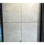 Imagen de Cerámica para piso y pared gris 45x45 cm Satinado