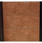 Imagen de Cerámica para piso y pared Marrón 31x31 cm Mate