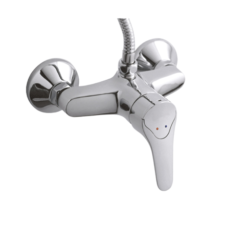 Imagen de Grifería de ducha Monocomando exterior Golf cromado