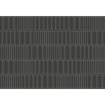 Imagen de Porcelanato para pared Canudos Grafito  45x65 cm Satinado y Rectificado