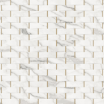 Imagen de Porcelanato para pared Trama Rimini 32x100 cm Mate y rectificado