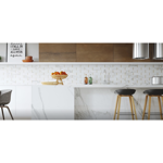 Imagen de Porcelanato para pared Trama Rimini 32x100 cm Mate y rectificado