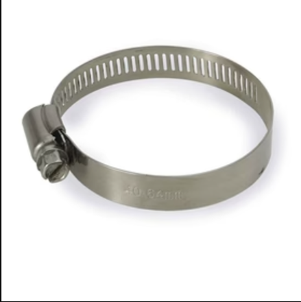 Imagen de Abrazadera cremallera metálica 70/89