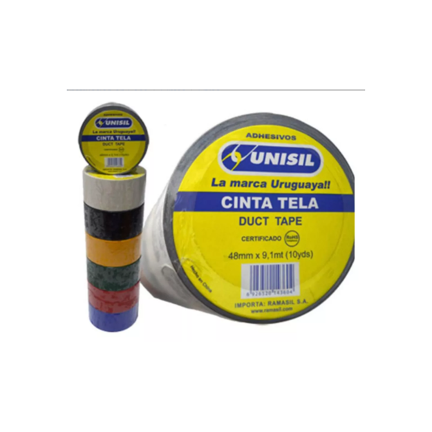 Imagen de Cinta tela blanca (pato) 48mm x 10y