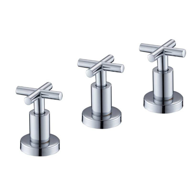 Imagen de Grifería de bidet Bimando Kiev cromado Brillante con transferencia