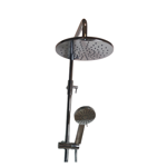 Imagen de Barral de ducha Bimando exterior sin transferencia Gris Brillante