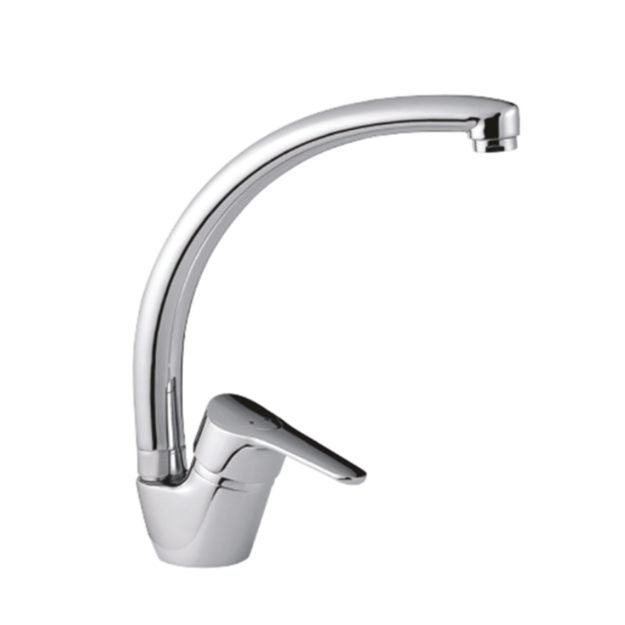 Imagen de Grifería de cocina Monocomando de mesada Caddie Gris