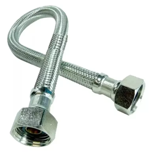 Imagen de Colilla acero inox. 60cm 3/8x1/2"