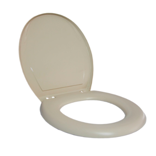 Imagen de Tapa inodoro Oval plástica acolchada Arena