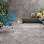 Imagen de Gres para piso y pared Magma Cz Granilhado 60x120 cm Mate y Rectificado