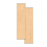 Imagen de Porcelanato para piso y pared Ecofloor Amendola 24.5x100 cm Mate y Rectificado