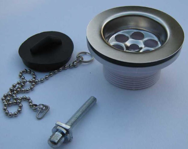 Imagen de Válvula para pileta de cocina 1.1/2" 9cm