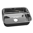 Imagen de Pileta simple acero inox embutir 56x34x17 Forminox con válvula