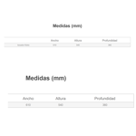 Imagen de Mueble de baño suspendido Kyoto Verde 61 cm con tapa de vidrio y bacha de loza