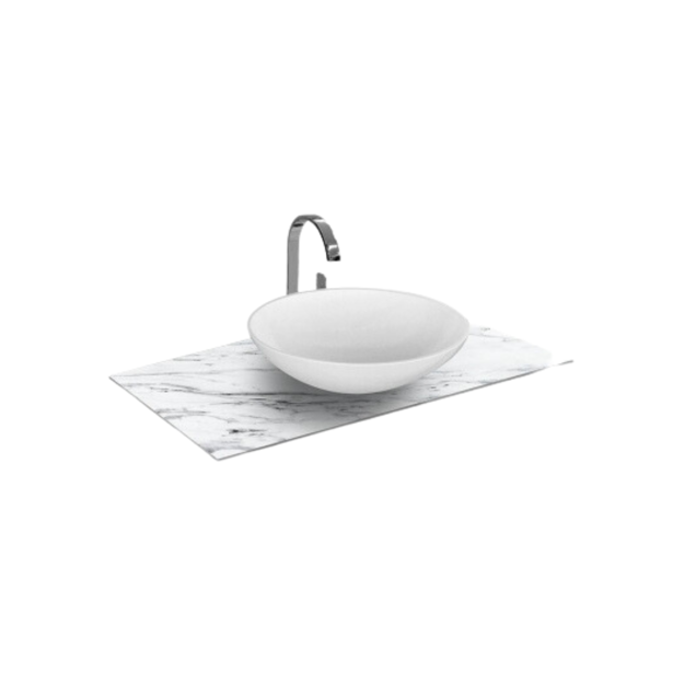 Imagen de Tapa de vidrio 70cm Marfil