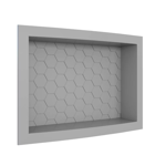 Imagen de Nicho Empotrar Polipropileno 40cm Gris