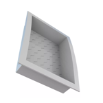 Imagen de Nicho Empotrar Polipropileno 40cm Gris