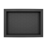 Imagen de Nicho Empotrar Polipropileno 40cm Negro