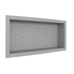 Imagen de Nicho Empotrar Polipropileno 60cm Gris