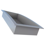 Imagen de Nicho Empotrar Polipropileno 60cm Gris