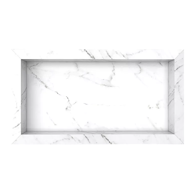 Imagen de Nicho estante de empotrar Porcelanato 60cm Blanco