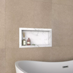 Imagen de Nicho estante de empotrar Porcelanato 60cm Blanco