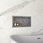 Imagen de Nicho estante de empotrar Porcelanato 60cm Gris