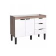 Imagen de Mueble bajo mesada cocina  Flamingo  120cm blanco Cozimax